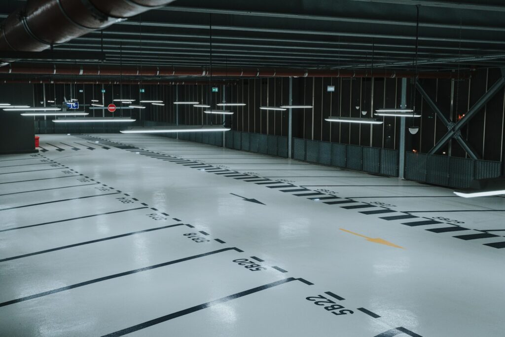 white and black floor tiles